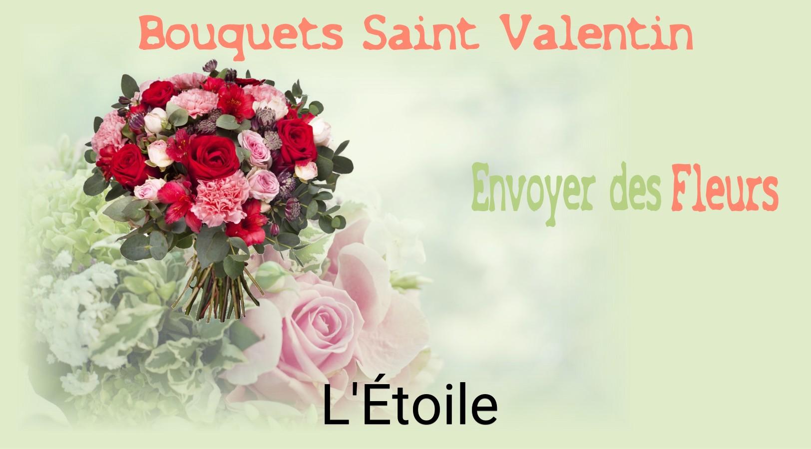 Roses de Saint-Valentin livrées à L'Étoile